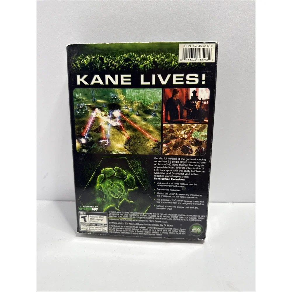 Command & Conquer 3: Tiberium Wars -- Kane Edition (PC, 2007)